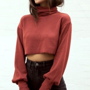 Princess Polly crop top sweater with tags